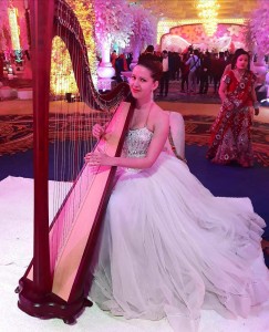 Harp Player Kristina 