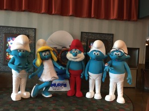 Smurfs Mascot Show