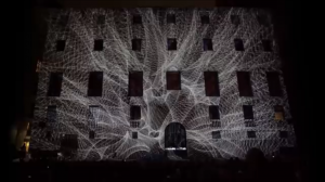 3D projection mapping show